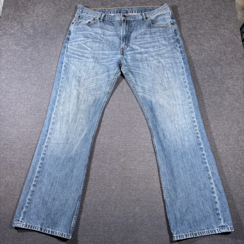 Levi's 527 Slim Bootcut Jeans Mens 40x32 Blue Denim Classic Casual Cotton